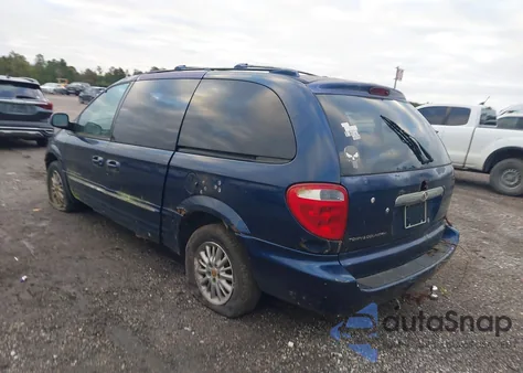 2001 Chrysler Town & Country Limited from USA, damaged, VIN 2C8GP64L81R350645